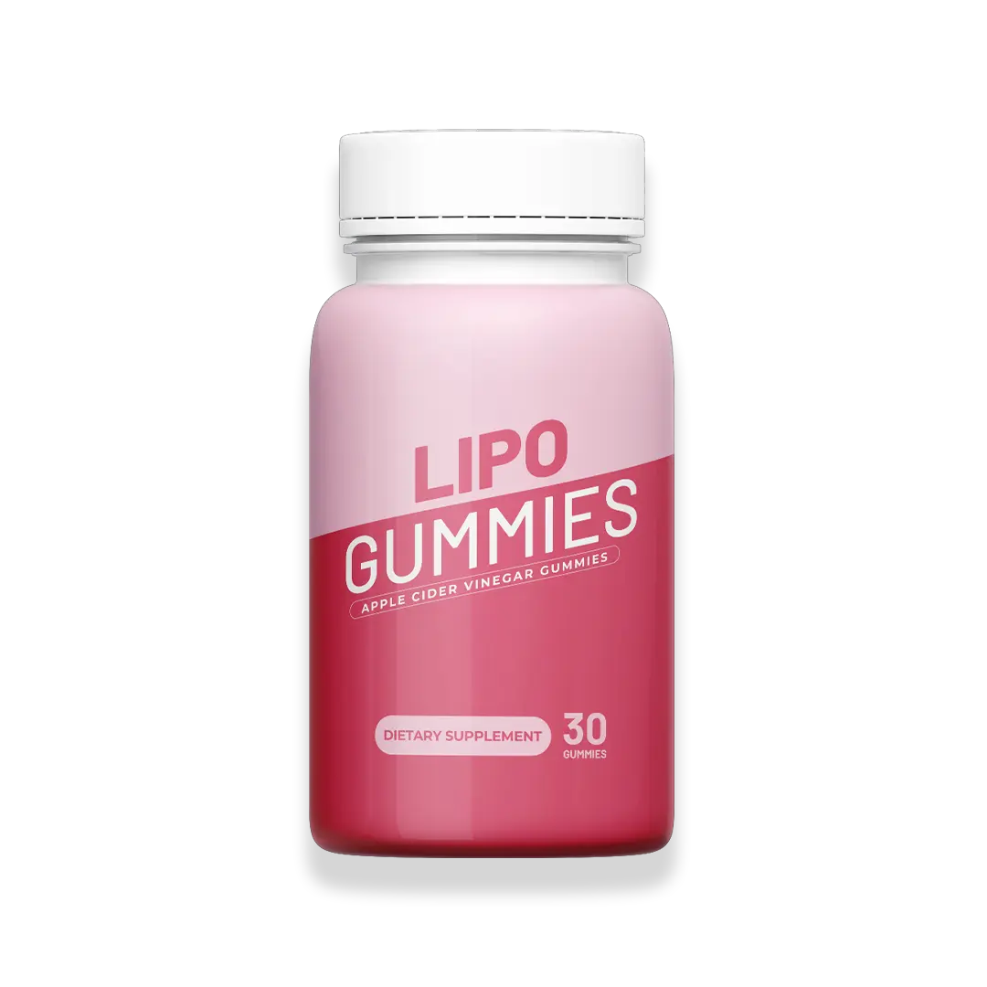 LipoGummies Bottles with Fruits